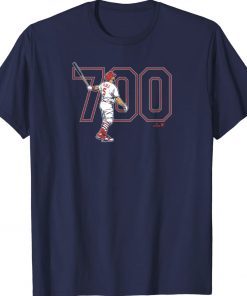 Official St. Louis Baseball Albert Pujols 700 T-Shirt