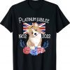 Remember Queens Platinum Jubilee Celebration British Union Jack Tee Shirt