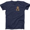 E2R ROYAL Gold Seal Queen Elizabeth II RIP T-Shirt