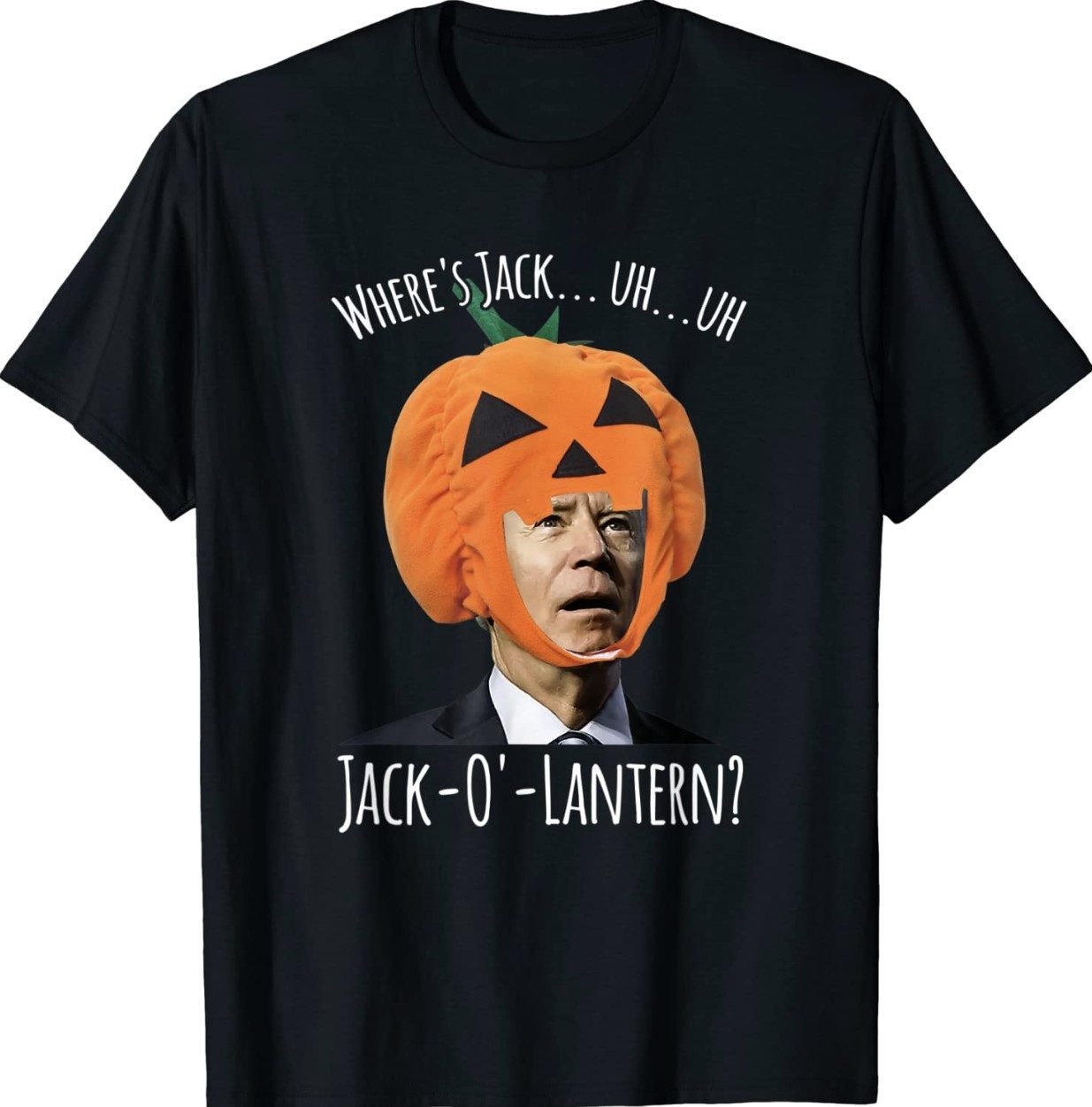 Where's Jackie Biden Jack O Lantern Pumpkin Halloween 2024 TShirt