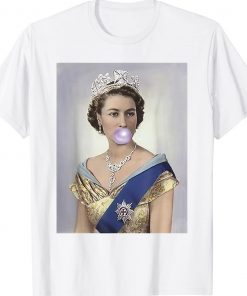 British Queen Monarchy Platinum Jubilee 70th Anniversary Tee Shirt