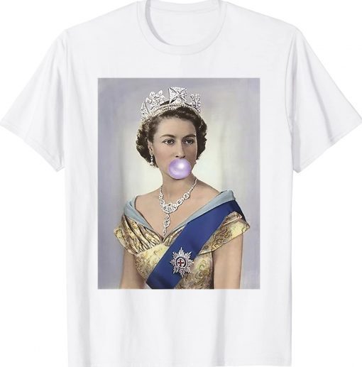 British Queen Monarchy Platinum Jubilee 70th Anniversary Tee Shirt