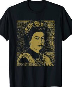 Queen Elizabeth British One Pound Note Banknote Tee Shirt
