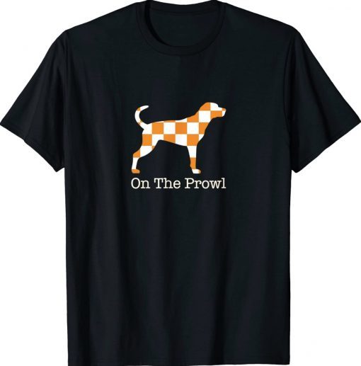 Tennessee Hound On The Prowl Vol Dog Knoxville Fan Game Shirts