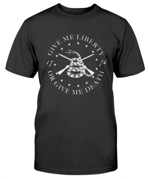 Give Me Liberty or Give Me Death DTOM Snake Vintage TShirt