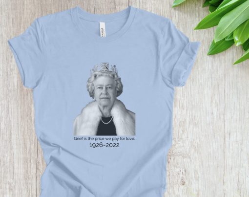 RIP Queen Elizabeth II God Save The Queen Tee Shirt