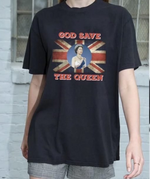 Queen Elizabeth II God Save The Queen RIP Elizabeth T-Shirt