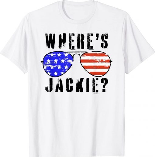 Where's Jackie American Sunglasses Vintage TShirt