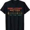 Music Literacy Matters I Like To Eat Puppies Vintage T-Shirt