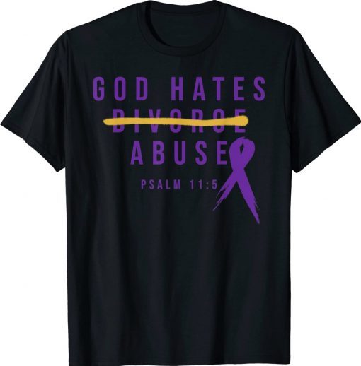 God Hates Abuse Tee Shirt