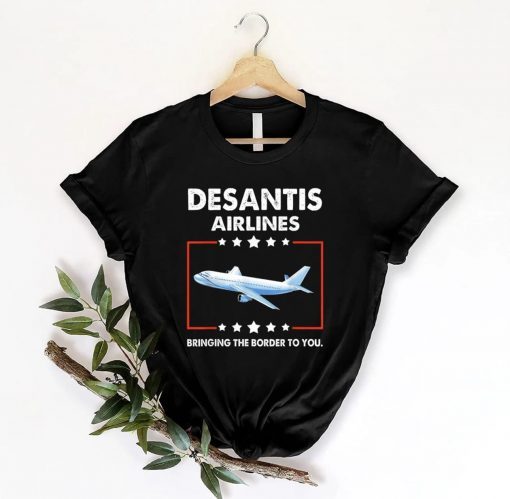 DeSantis Airlines DeSantis Funny T-Shirt