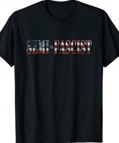 US Semi-Fascist Flag Vintage T-Shirt