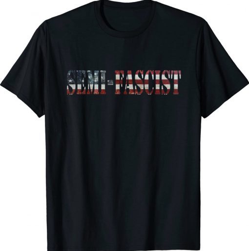 US Semi-Fascist Flag Vintage T-Shirt