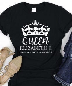 RIP Queen Elizabeth II Forever in Our Hearts Unisex TShirt