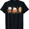 Pumpkin Spice Latte Fall Vibes Autumn Pumpkin Spice Coffee Vintage T-Shirt