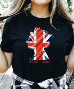 RIP Queen Elizabeth with British Flag Royal Family Tee Shirt