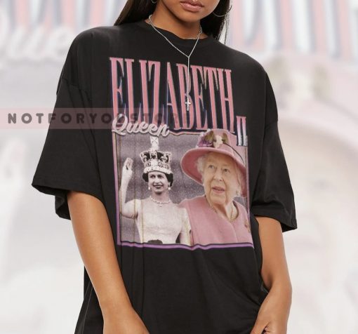 Vintage RIP QUEEN ELIZABETH Shirts