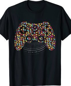 Dot Day Video Gamer Controller International Dot Day Unisex TShirt