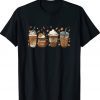 Halloween Coffee Pumpkin Latte Spice Coffee Love Fall Season TShirt