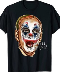 Funny Halloween Costume Adults Scary Biden Tee Shirt