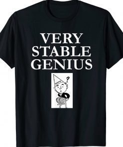 Very Stable Genius Trump Lies Anti-Trump 2024 Election Tee Shirt