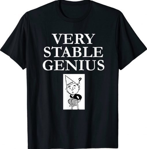 Very Stable Genius Trump Lies Anti-Trump 2024 Election Tee Shirt