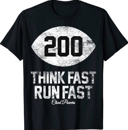 Think Fast Run Fast Tee Shirt