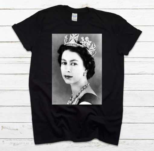 Her Majesty the Queen Elizabeth II Tee Shirt RIP