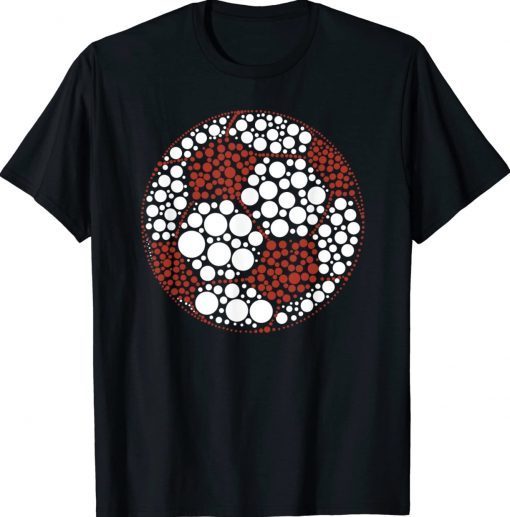 Funny Polka Dot Soccer Lover Player International Dot Day Tee Shirt