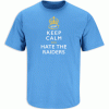 Keep Calm and Hate the Raiders Shirt for LA Football Tee Shirt