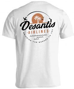 Retro Desantis Airlines Back T-Shirt
