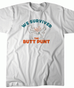 We Survived the Butt Punt Miami Football Vintage TShirt