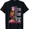 I'm The Storm Black Women Breast Cancer Survivor Pink Ribbon Classic T-Shirt
