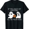 Halloween Adult Ghost And Jack My Lantern Shirt
