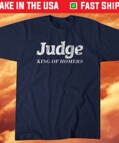 Aaron Judge King of Homers New York Tee Shirt