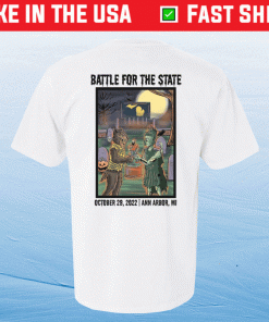 Vintage Battle For The State MI 2022 T-Shirt