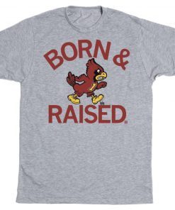Iowa State Born and Raised Vintage TShirt