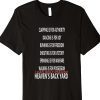 Imagine Heaven's Back Yard Tee Shirt