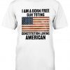I am a born free gun toting Constitution Loving American Vintage T-Shirt