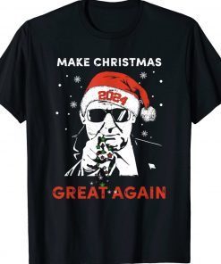 Make Christmas Great Again Funny Trump Ugly Christmas Unisex Shirts
