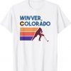 Retro Winver Colorado Hockey Champions Tee Shirt