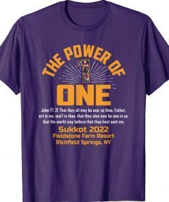 Sukkot 2022 The Power of One Vintage TShirt