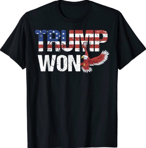 Trump Won Flag Take America Back Trump 2024 Shirt