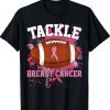 Official Tackle Football Pink Ribbon Breast Cancer Awareness Shirts