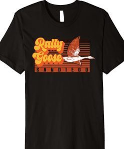 Funny San Diego Rally Goose Baseball T-Shirt