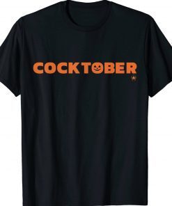 Funny Happy Cocktober Halloween Costume Halloween Tee Shirt