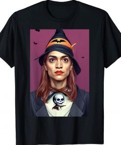 Alexandria Ocasio MAGA Trump Halloween 2023 T-Shirt