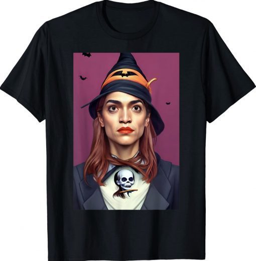 Alexandria Ocasio MAGA Trump Halloween 2023 T-Shirt