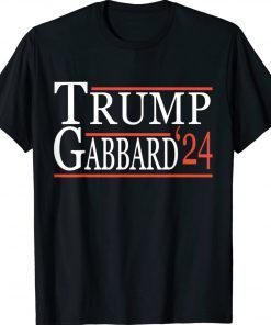 Donald Trump Tulsi Gabbard 2024 Vintage TShirt