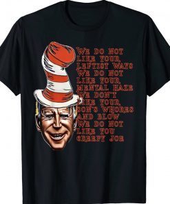 Jingle Joe Biden Xmas Rhyme Trump 54 Ugly Christmas Sweater Tee Shirt